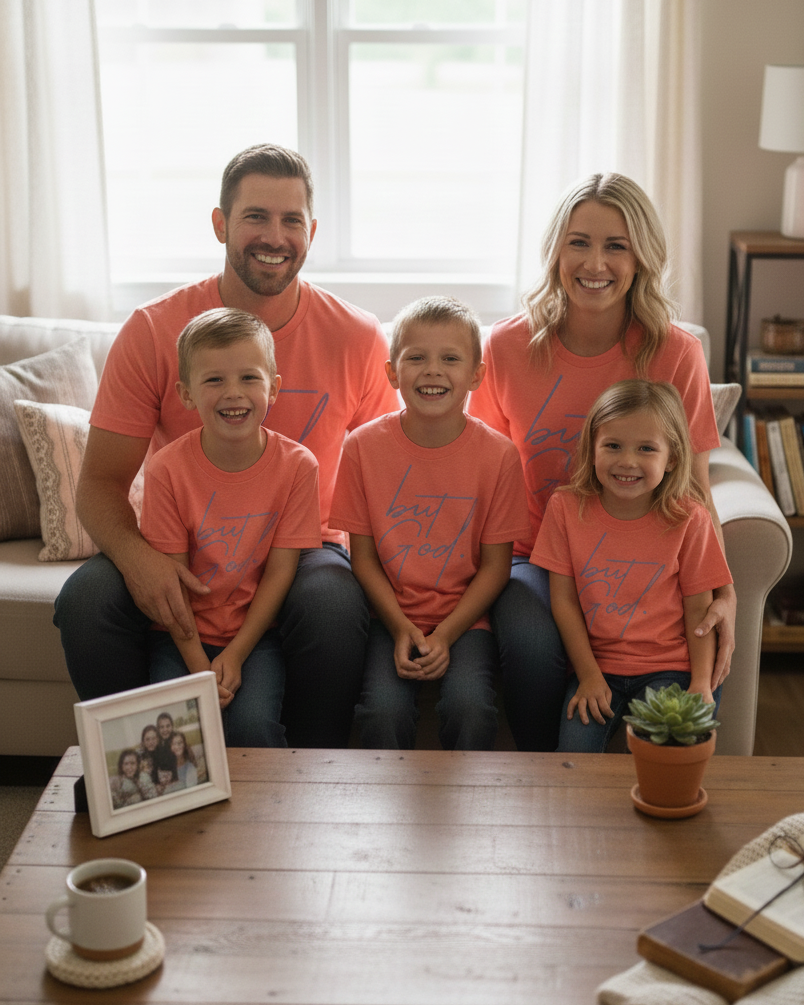 "But God." T-Shirt - Unisex Inspirational Graphic Tee