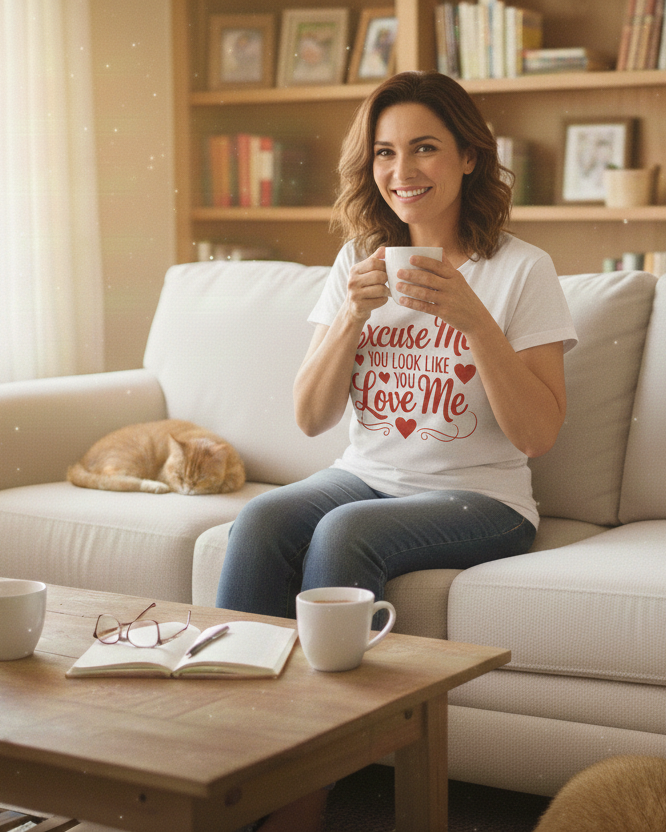 "Excuse me, you look like you love me" unisex t-shirt