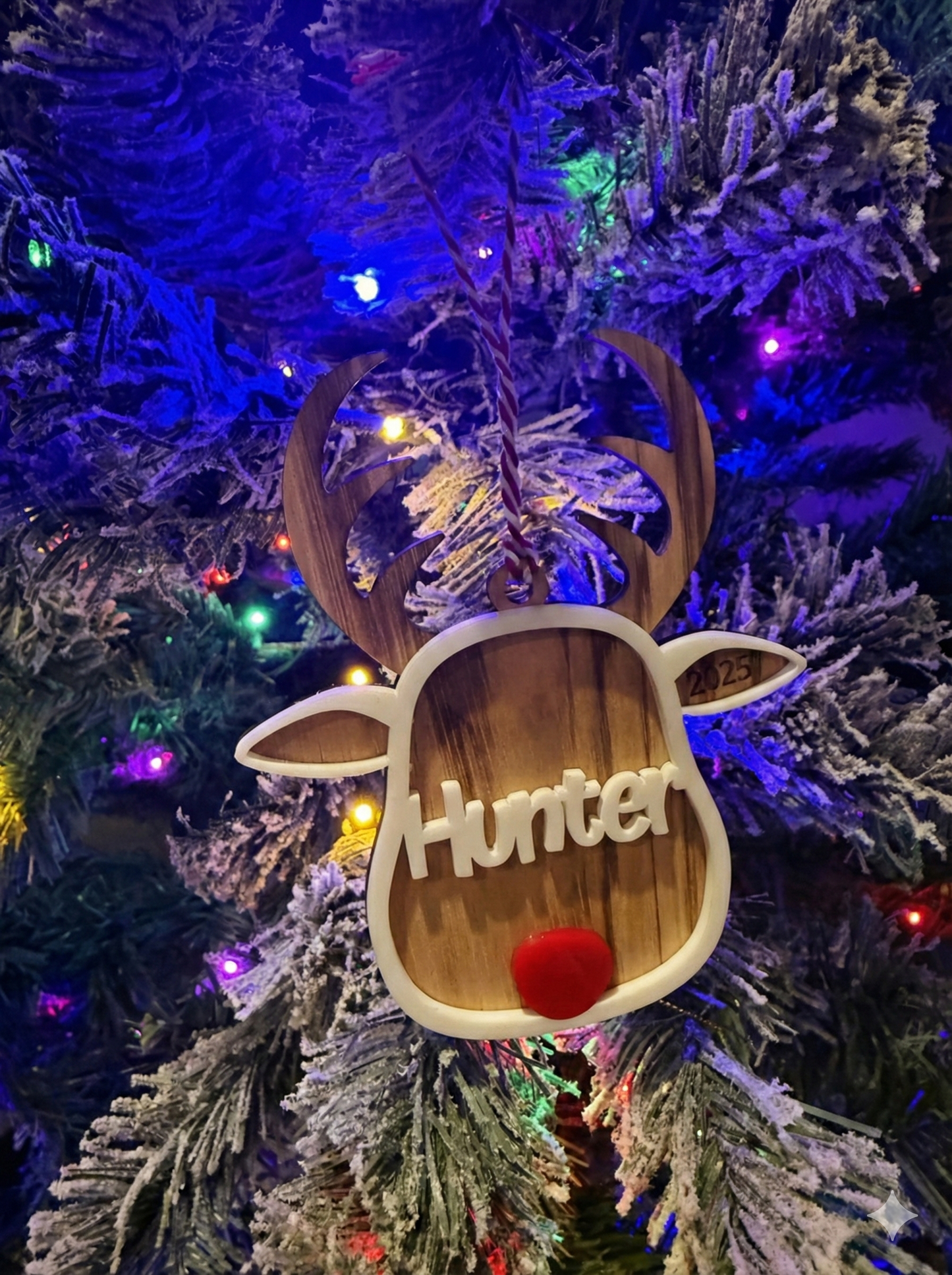 2025 Reindeer Ornament