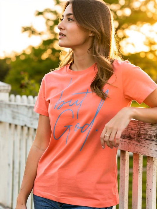 "But God." T-Shirt - Unisex Inspirational Graphic Tee